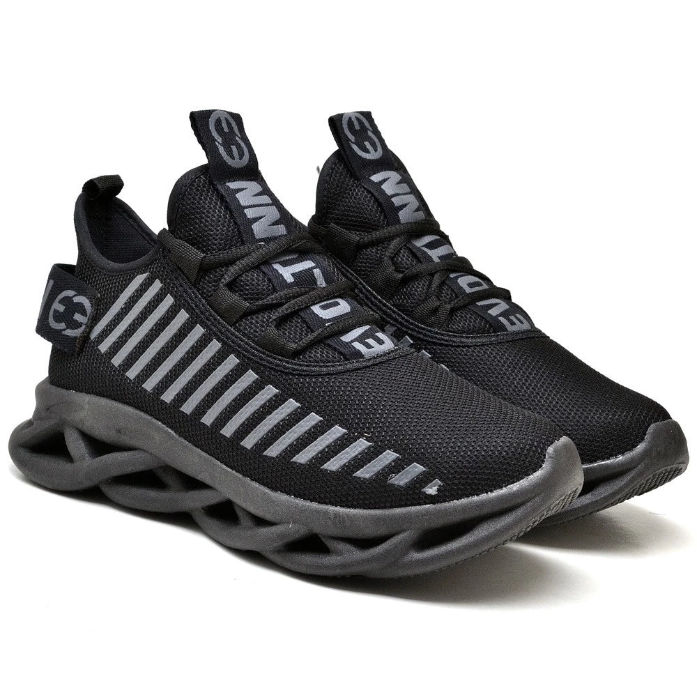 Tênis Para Corrida Masculino Esportivo Leve Confortável Sola Trança Barato Original