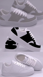 Tênis New Casual Feminino ENVIO IMEDIATO✅ Macio Preto Rosa Azul Cinza Academia Leve Confortável