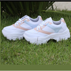 Tênis Feminino Chunky Sneaker Colors Plataforma Original Direto Da Fábrica Promoção Envio Imediato