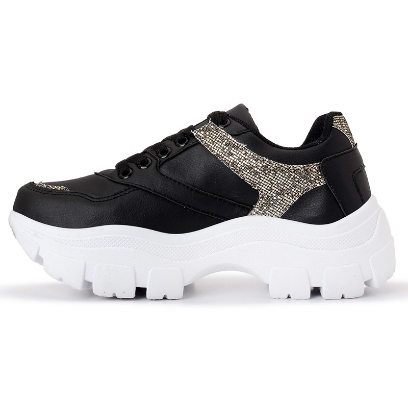 Tênis Feminino Chunky Sneaker Colors Plataforma Original Direto Da Fábrica Promoção Envio Imediato