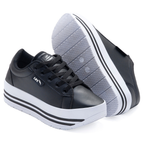 Tênis Feminino adulto plataforma casual leve e confortável na promoção lançamento