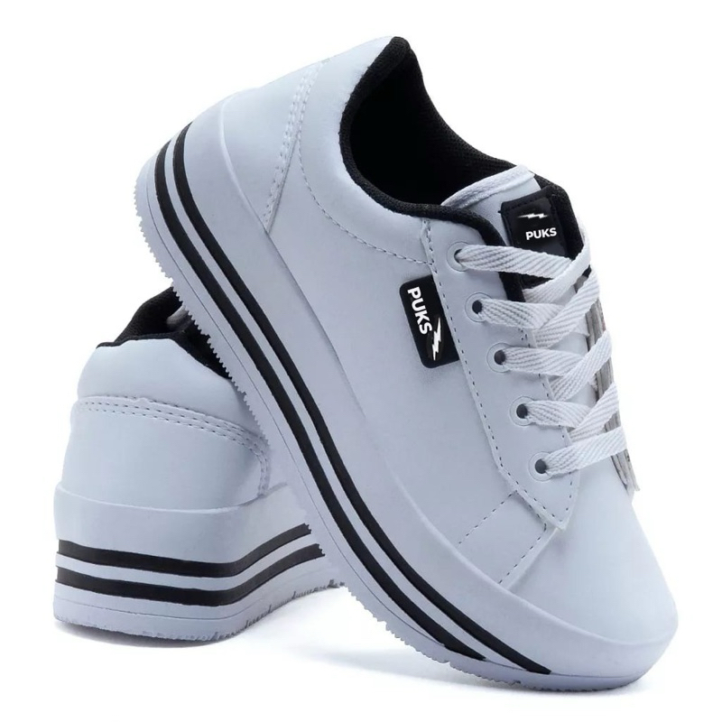 Tênis sola alta feminino leve barato lançamento 2024 em promoção Casual