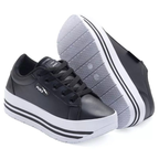 Tênis sola alta feminino leve barato lançamento 2024 em promoção Casual