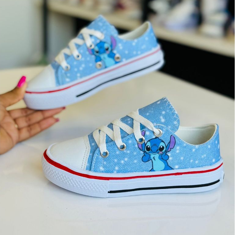 tênis stitch tênis infantil menina tenis infantil menino tenis escolar infantil menina