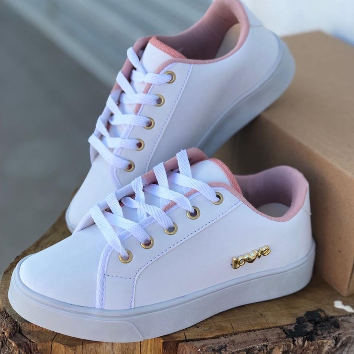 Tenis feminino sapatenis casual LV