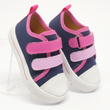 Marinho com Rosa Escuro