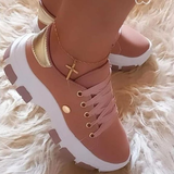 Tênis Feminino Adulto chunky Confortável Plataforma lançamento