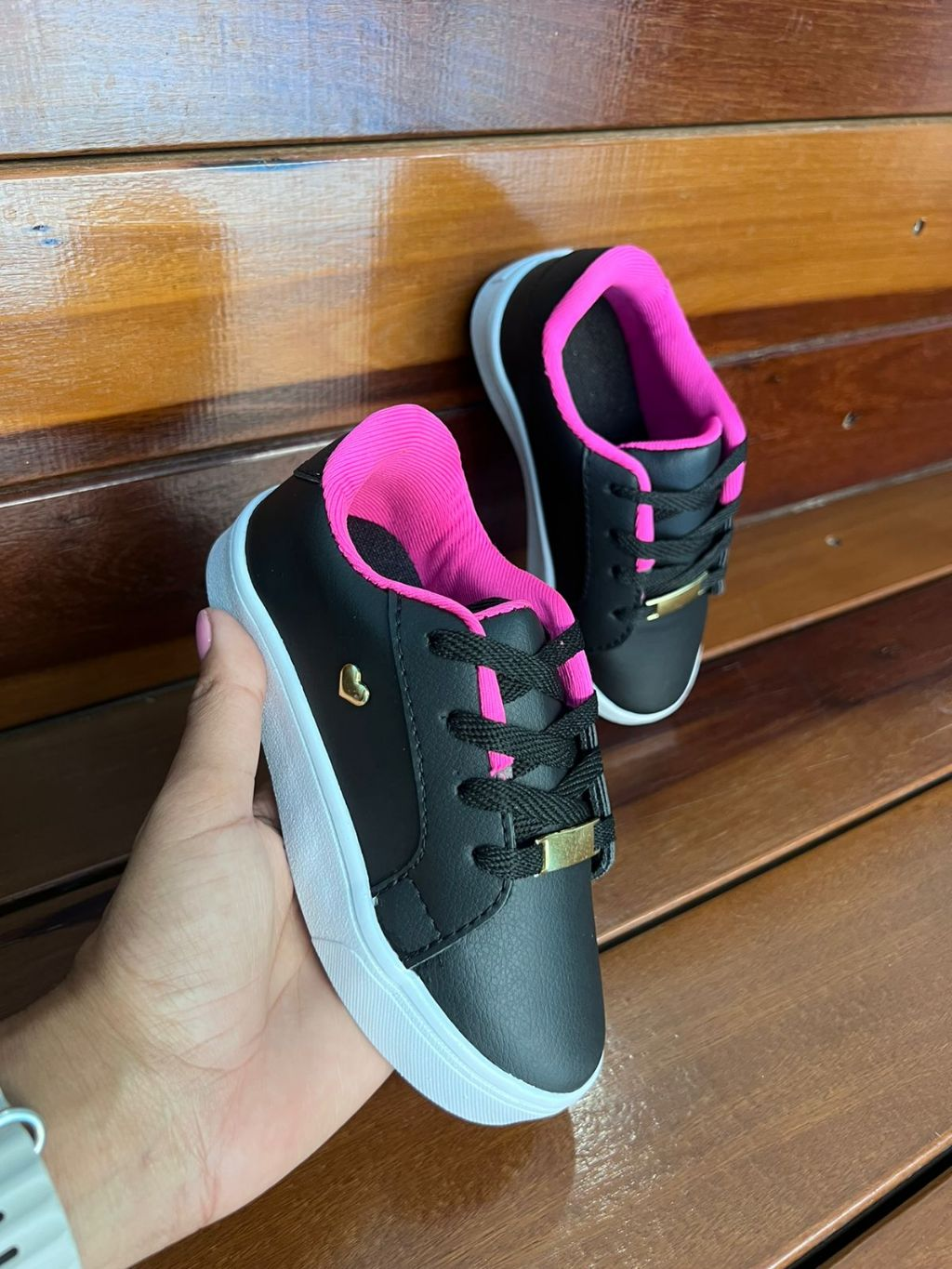 TENIS INFANTIL MENINAS CORAÇAO Tênis para Criança – Promoção Imperdível! Tamanhos do 25 ao 32