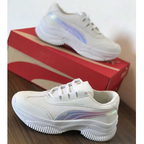 Tênis Plataforma Blogueiras Feminino Resistente e Confortável Envio Imediato