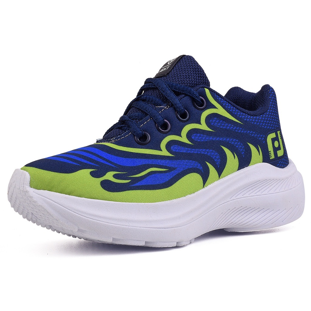 Tenis Infantil Meninos Casual Preto Escolar Confortavel Calce Facil