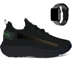 TENIS MASCULINO ACADEMIA CAMINHADA TREINO ADAPTION KIEV COM RELÓGIO DIGITAL