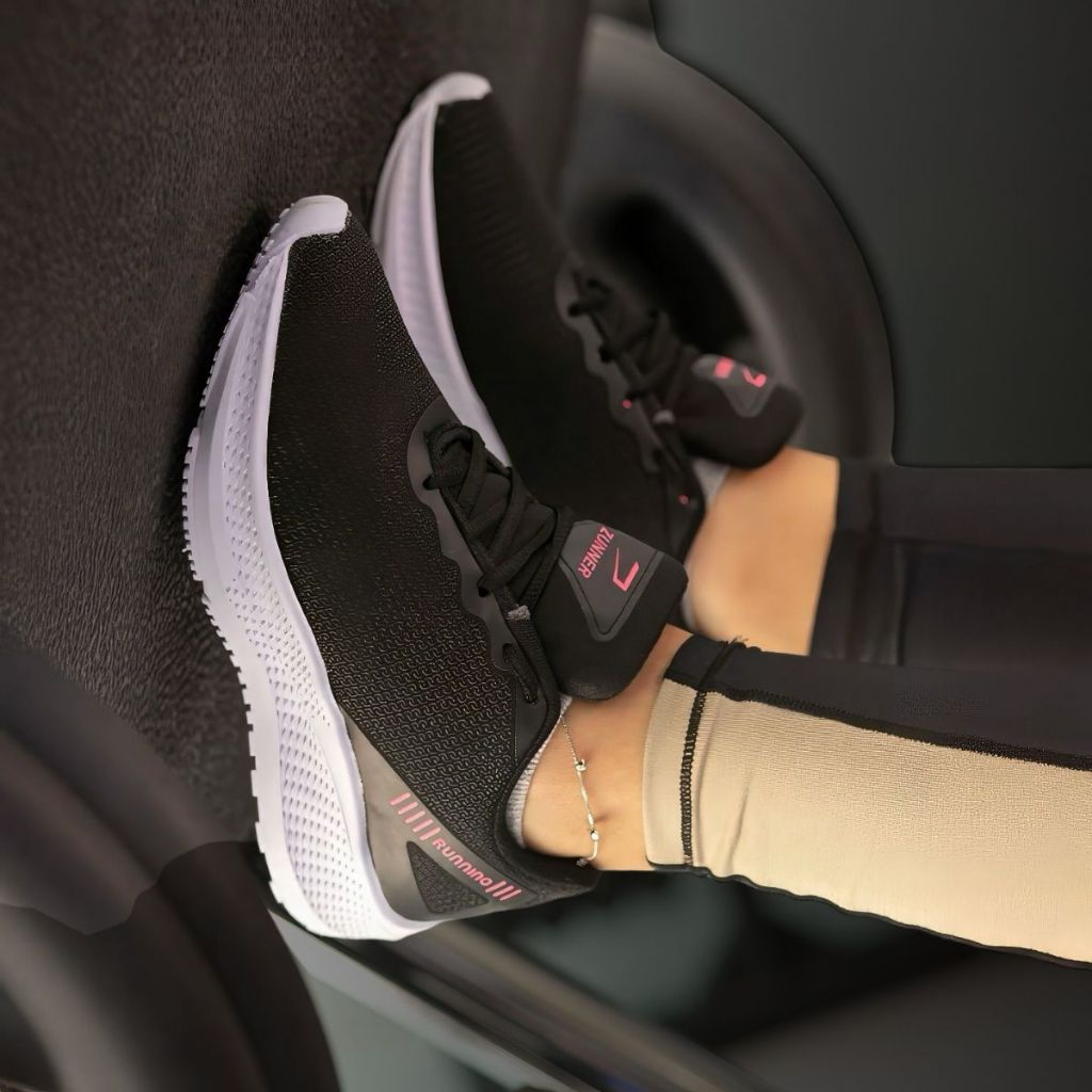 Tênis para Academia/Corrida + Relógio MI GRÁTIS! Estilo e Qualidade – 