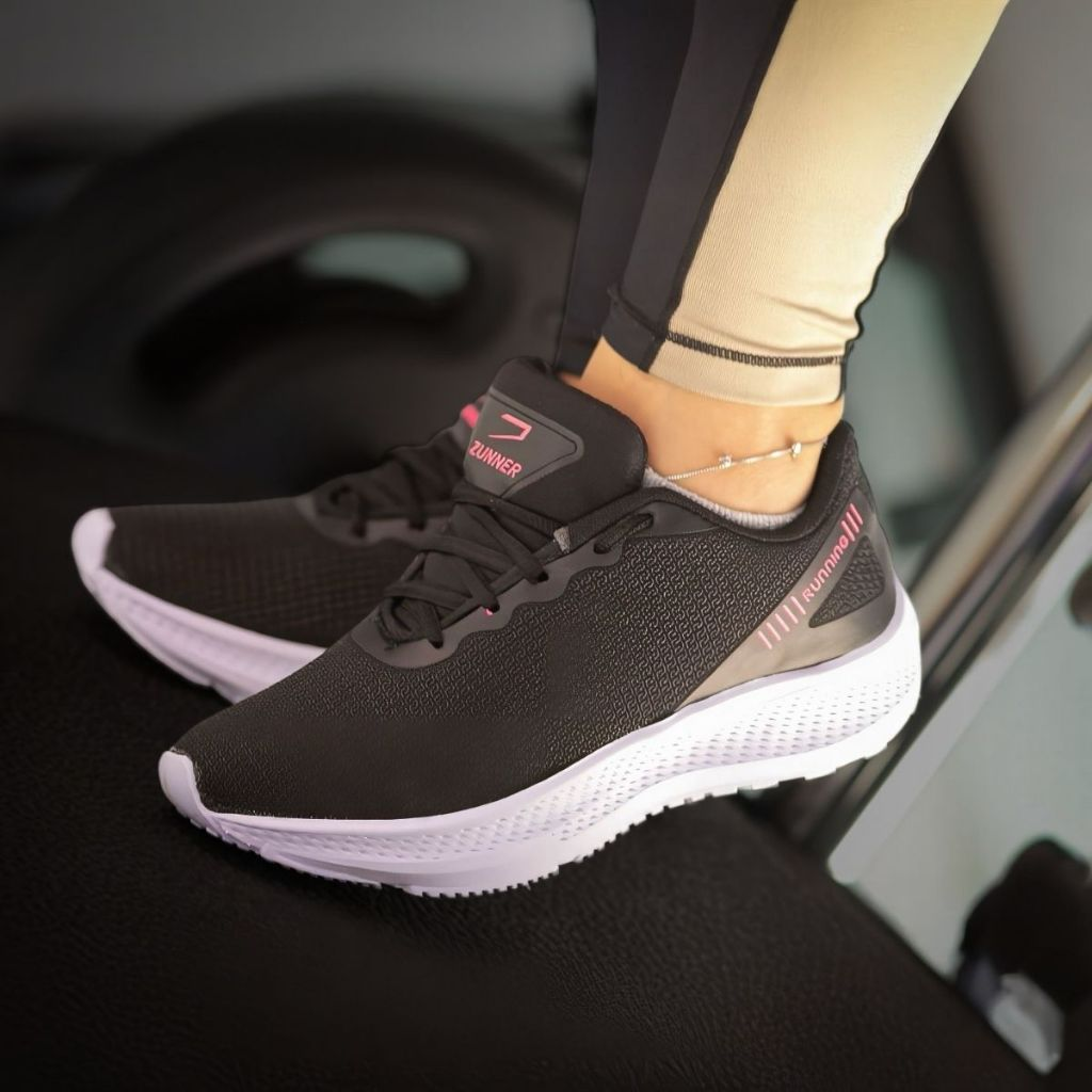 Tênis para Academia/Corrida + Relógio MI GRÁTIS! Estilo e Qualidade – 