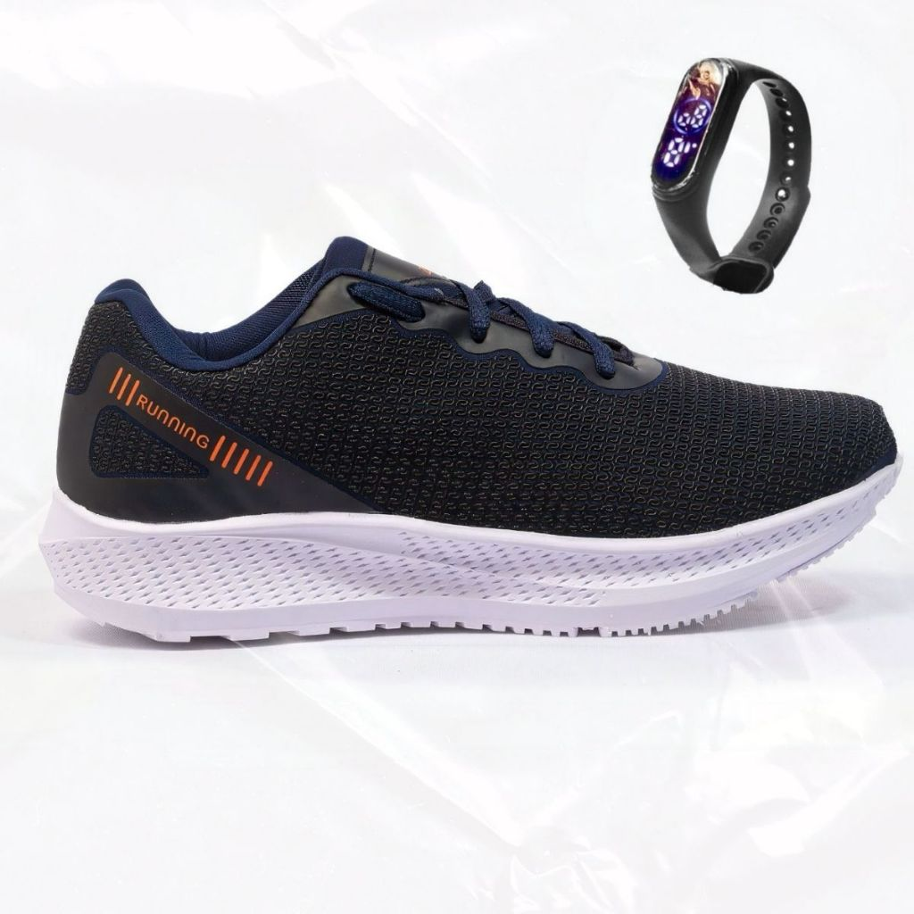 Tênis para Academia/Corrida + Relógio MI GRÁTIS! Estilo e Qualidade –