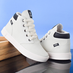 Tenis Botinha Infantil Meninos Casual Cano Alto Confortavel