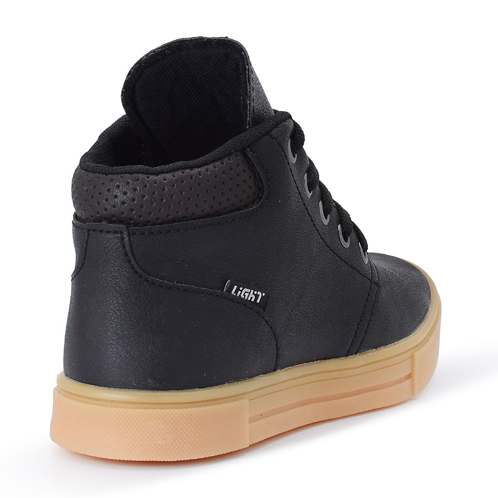 Tenis Botinha Infantil Meninos Casual Cano Alto Confortavel