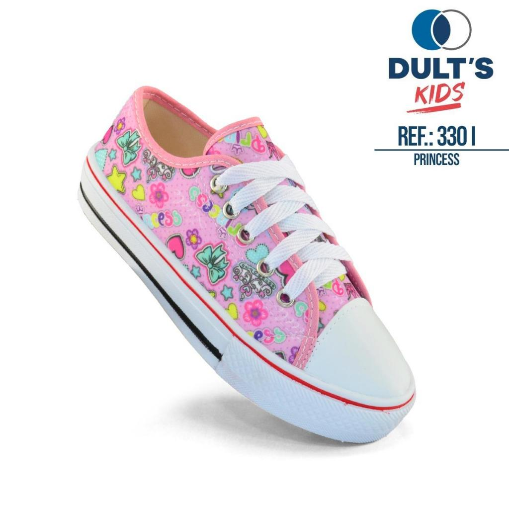 Tênis Infantil All Cano Baixo Moda Escola passeio Menino Menina confortavel Star Promoção Dult´s