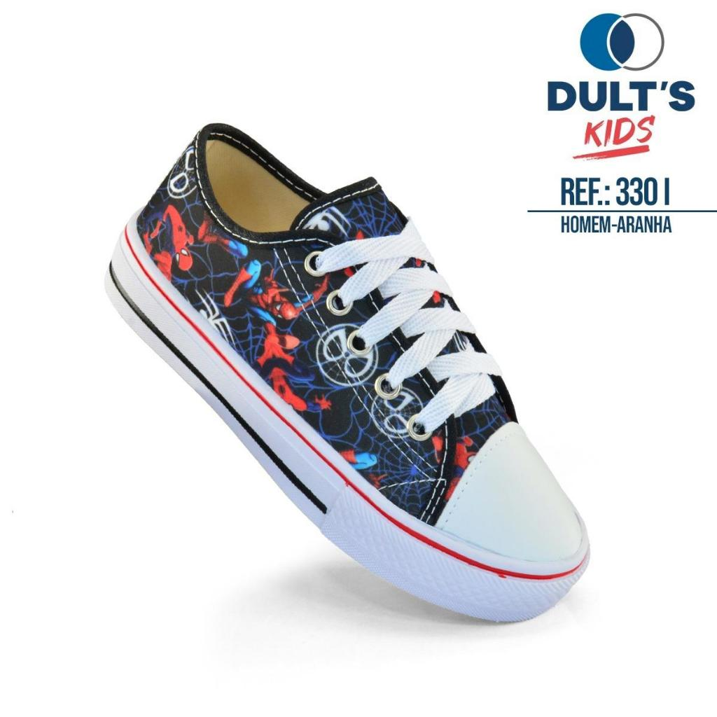 Tênis Infantil All Cano Baixo Moda Escola passeio Menino Menina confortavel Star Promoção Dult´s