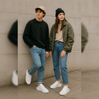 Tênis Masculino E Feminino Casual Branco Preto Couro Sintético Confortável Na Moda