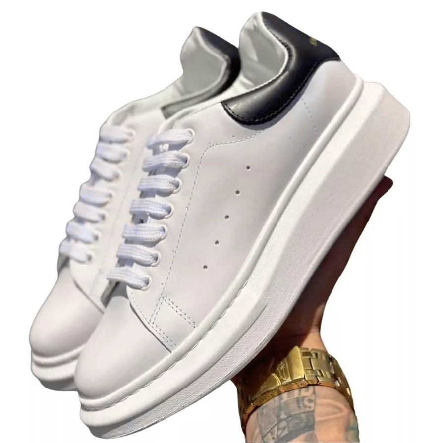 Sapatenis Casual Masculino Sneaker Sola Alta Macio Chunky Confortável Estiloso Sola Oversize Lanç