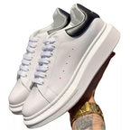 Sapatenis Casual Masculino Sneaker Sola Alta Macio Chunky Confortável Estiloso Sola Oversize Lanç