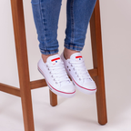 Tenis feminino casual sapatenis tênis cano baixo para dia a dia confortavel