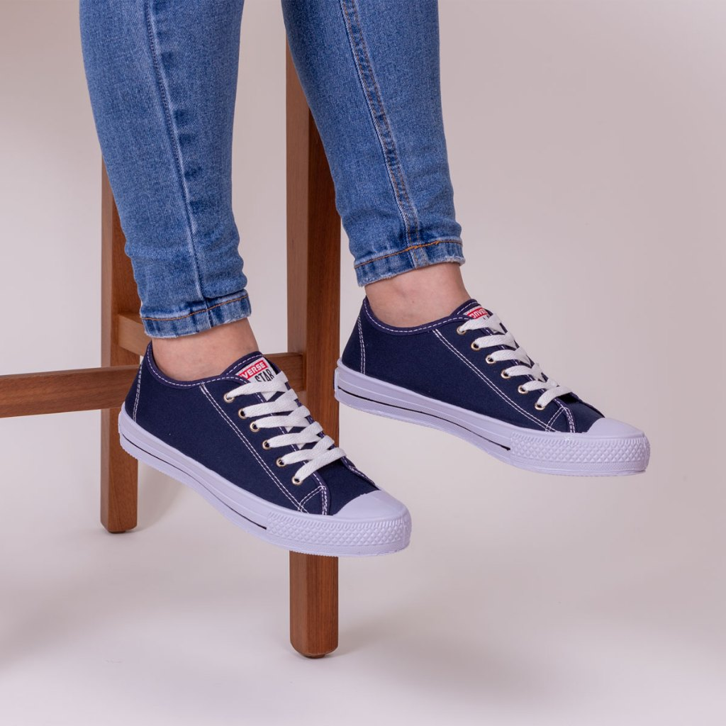 Tenis feminino casual sapatenis tênis cano baixo para dia a dia confortavel