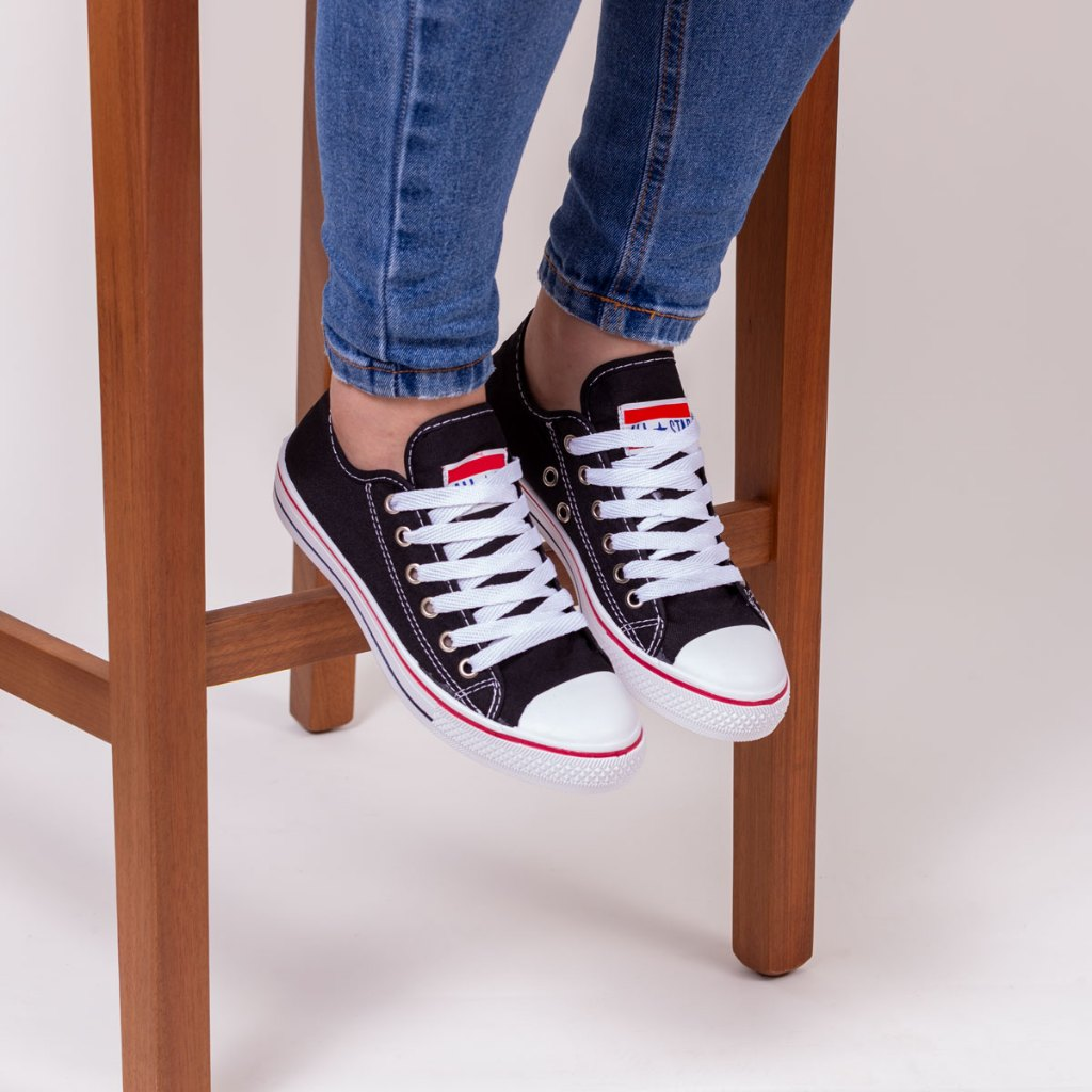 Tenis feminino casual sapatenis tênis cano baixo para dia a dia confortavel