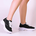 Tênis Plataforma Casual Feminino Conforto Novidade do Momento
