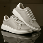 Sapatenis Casual Masculino Sneaker Sola Alta Macio Chunky Confortável Estiloso Sola Oversize Lanç