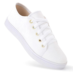 Tênis Feminino Ping Coração Casual Confortável