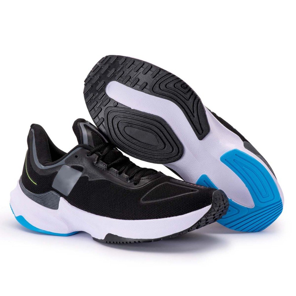 Tênis Masculino Esportivo Treino Caminhada Leve Macio Confortável Premium Respirável Promoção