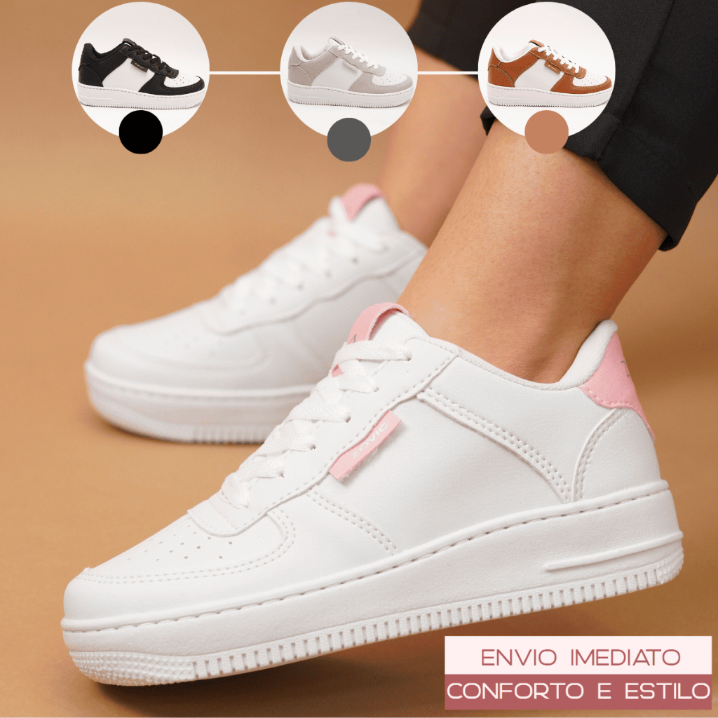 Tenis Unissex com envio imediato, para todas as ocasiões, adquira o seu!!