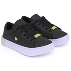 Tênis Infantil Feminino Menina Confortável Casual Escolar Colegial Leve