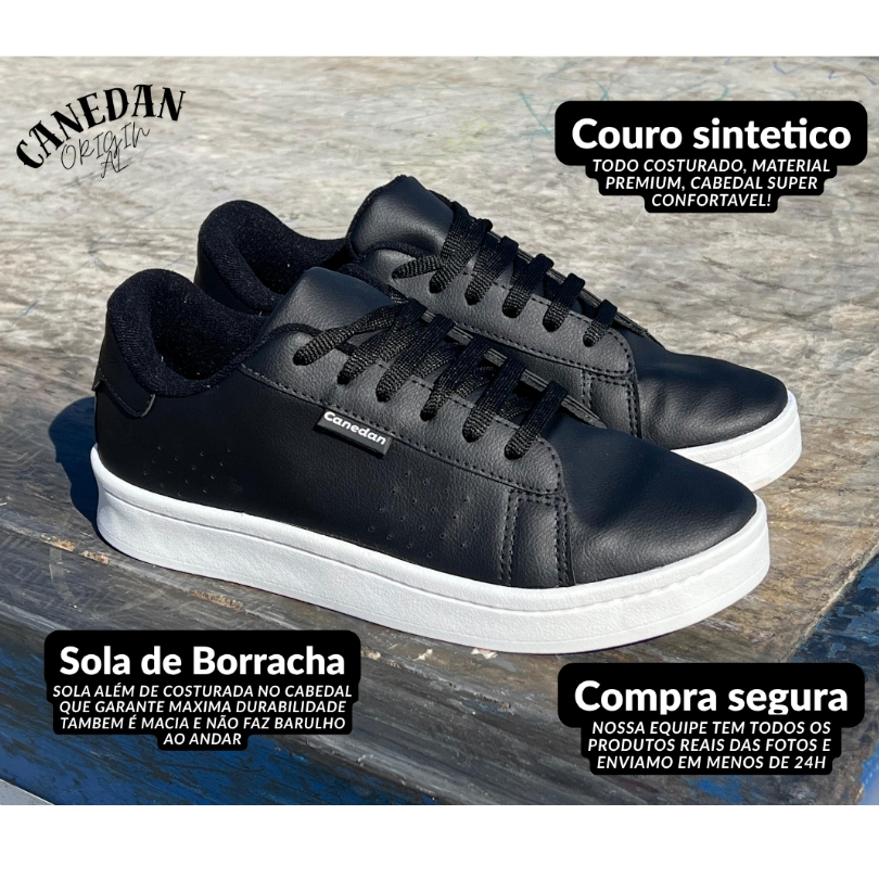 Sapatenis casual branco ideal original masculino tenis casual formal homem moda 2025 !