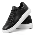 Sapatenis Casual Masculino Sneaker Chunky Leve e Confortável Sola Alta