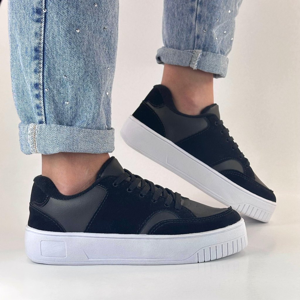 Tênis New Casual Feminino ENVIO IMEDIATO✅ Macio Preto Rosa Azul Cinza Academia Leve Confortável