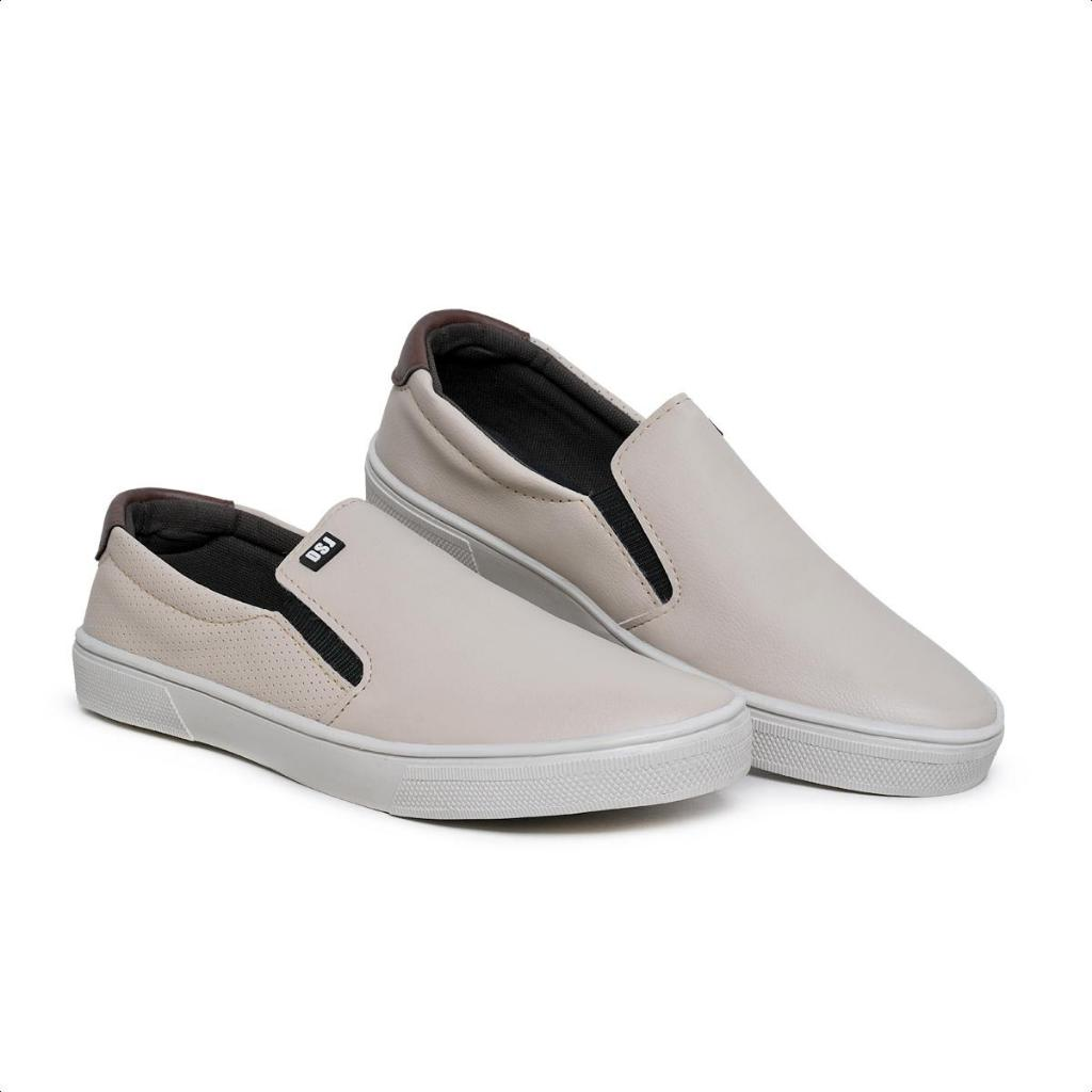Sapatênis Slip On Masculino Confortavel Macio Estiloso Lançamento