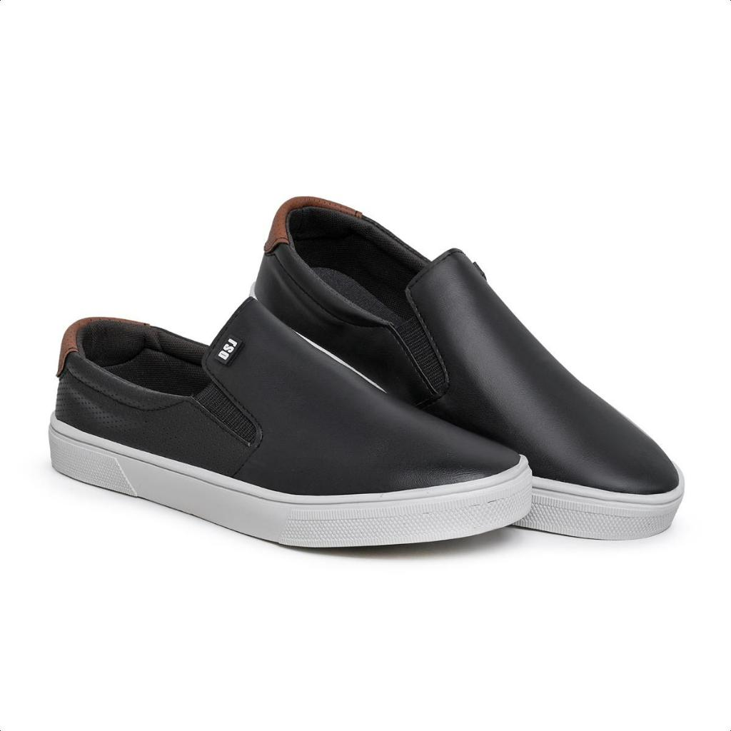 Sapatênis Slip On Masculino Confortavel Macio Estiloso Lançamento