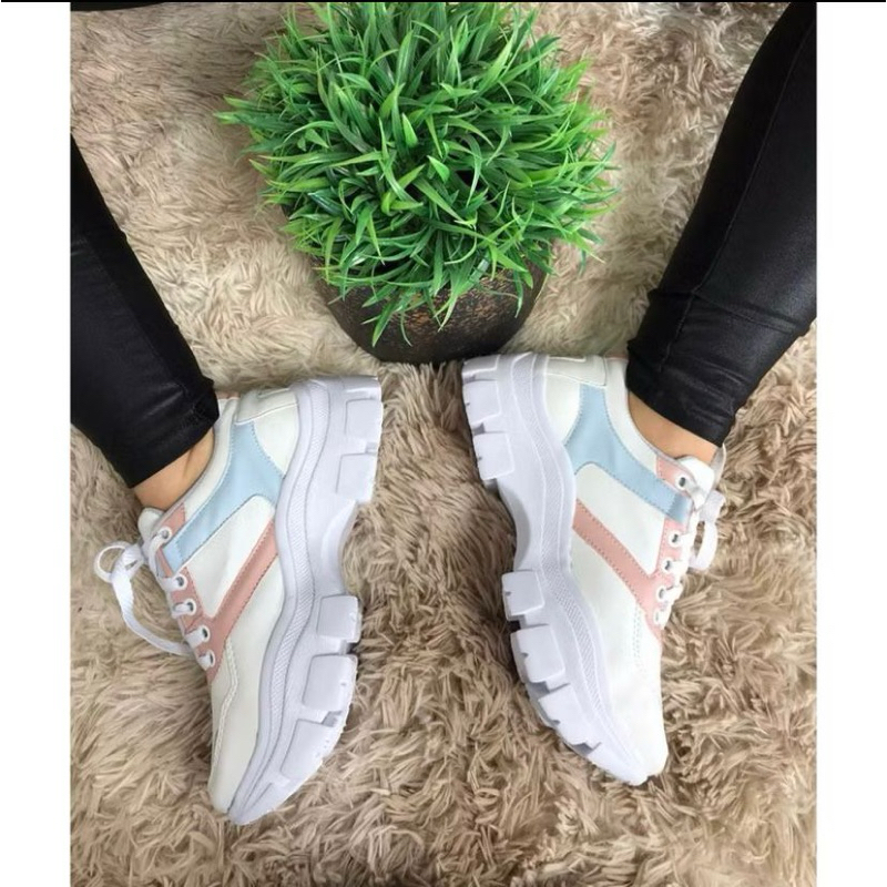 Tênis Feminino CHUNK LANÇAMENTO Leve e confortável