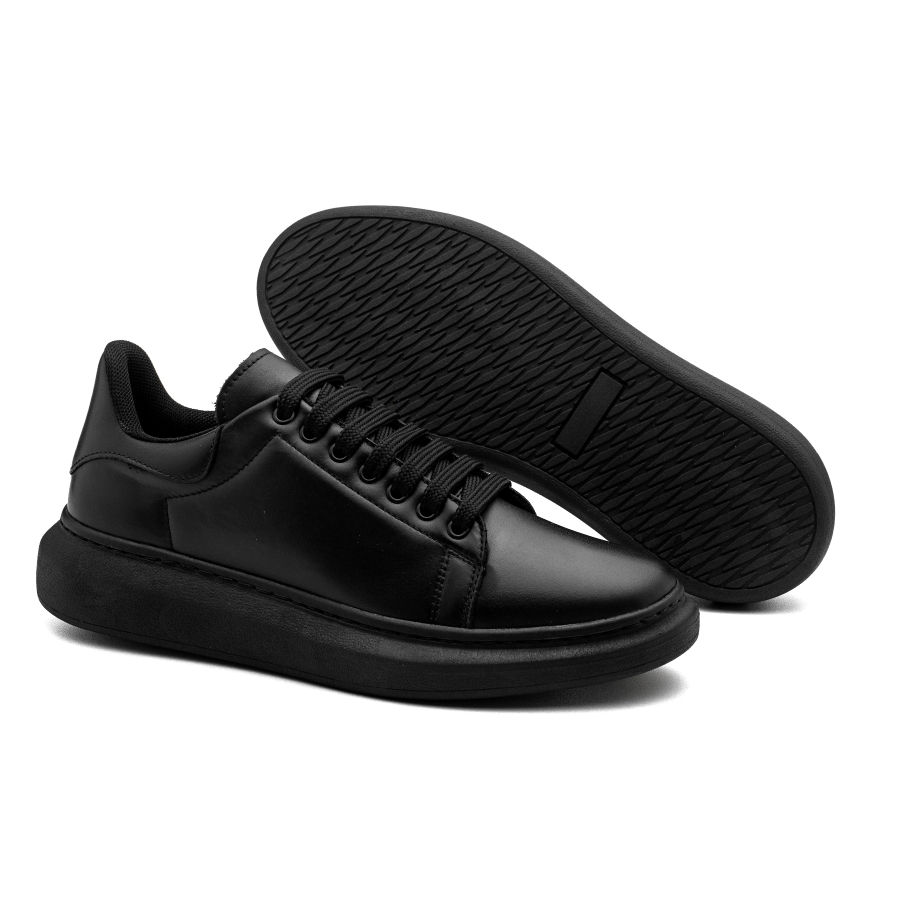 Sapatenis Casual Masculino Sneaker Sola Alta Macio Chunky Confortável Estiloso Sola Oversize Lanç