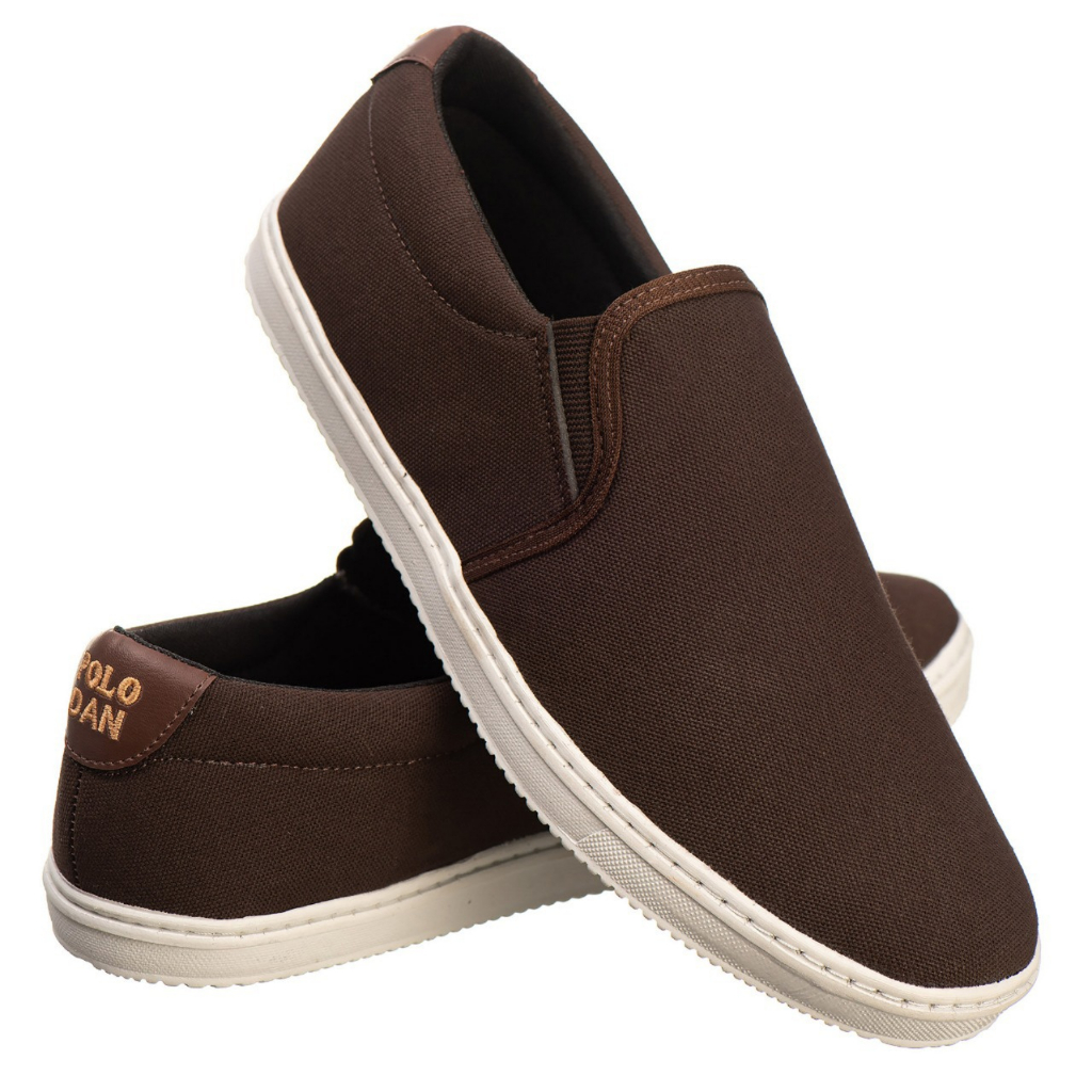 Sapatenis Slip On Masculino Moda Casual