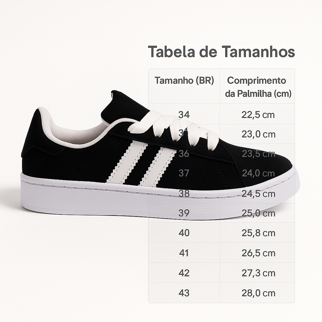 Tênis Street de Camurça: Design Sofisticado Com Camurça Premium e Sola Resistente Para Conforto.