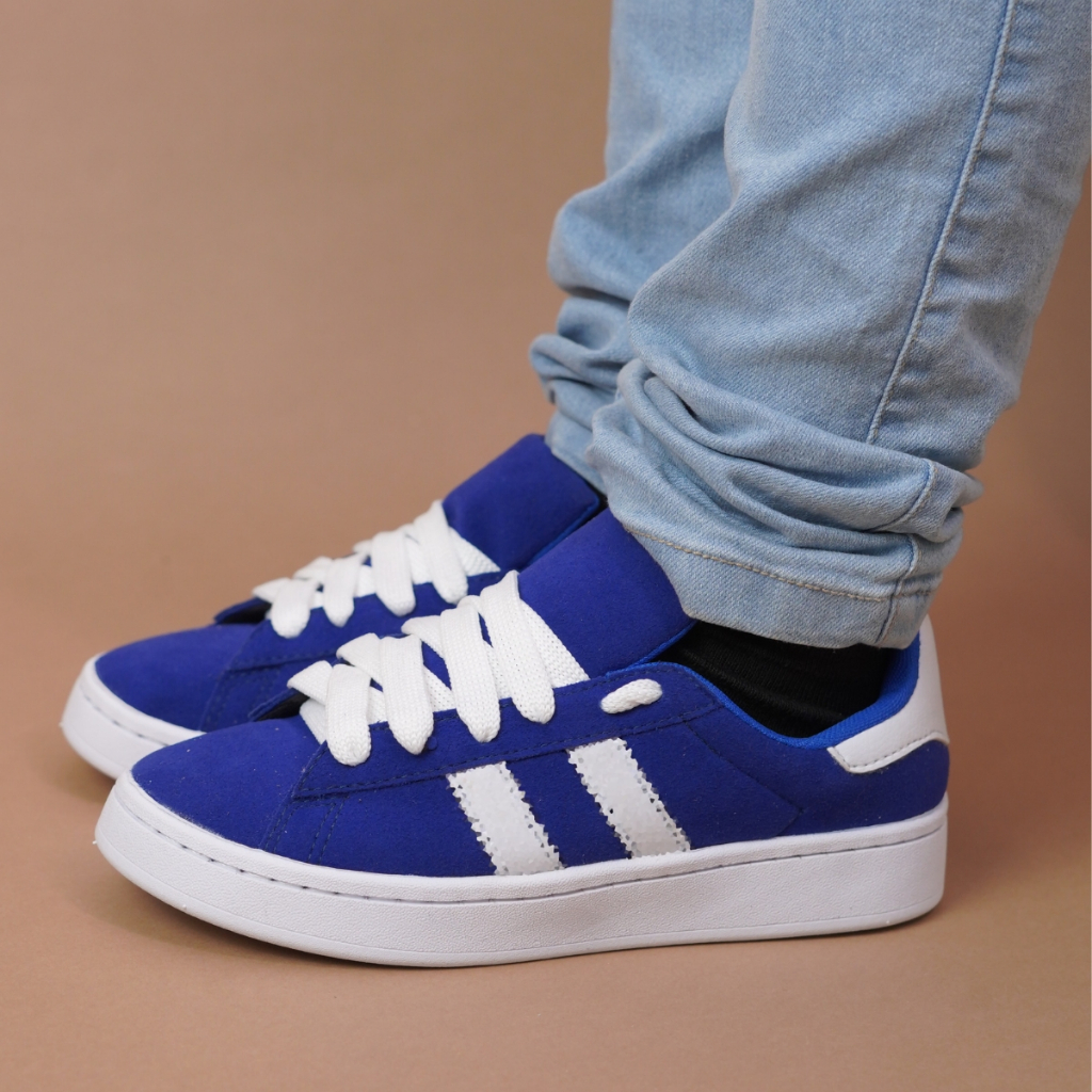 Tênis Street de Camurça: Design Sofisticado Com Camurça Premium e Sola Resistente Para Conforto.