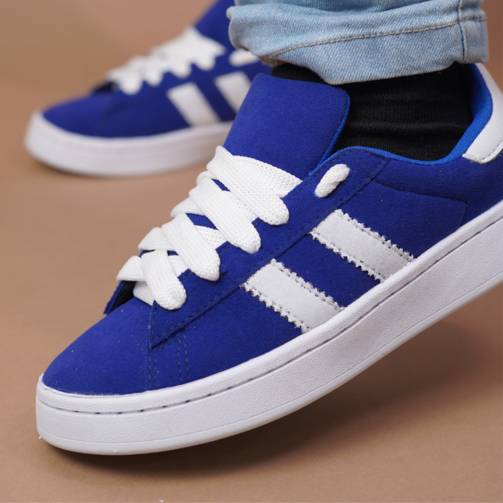 Tênis Street de Camurça: Design Sofisticado Com Camurça Premium e Sola Resistente Para Conforto.