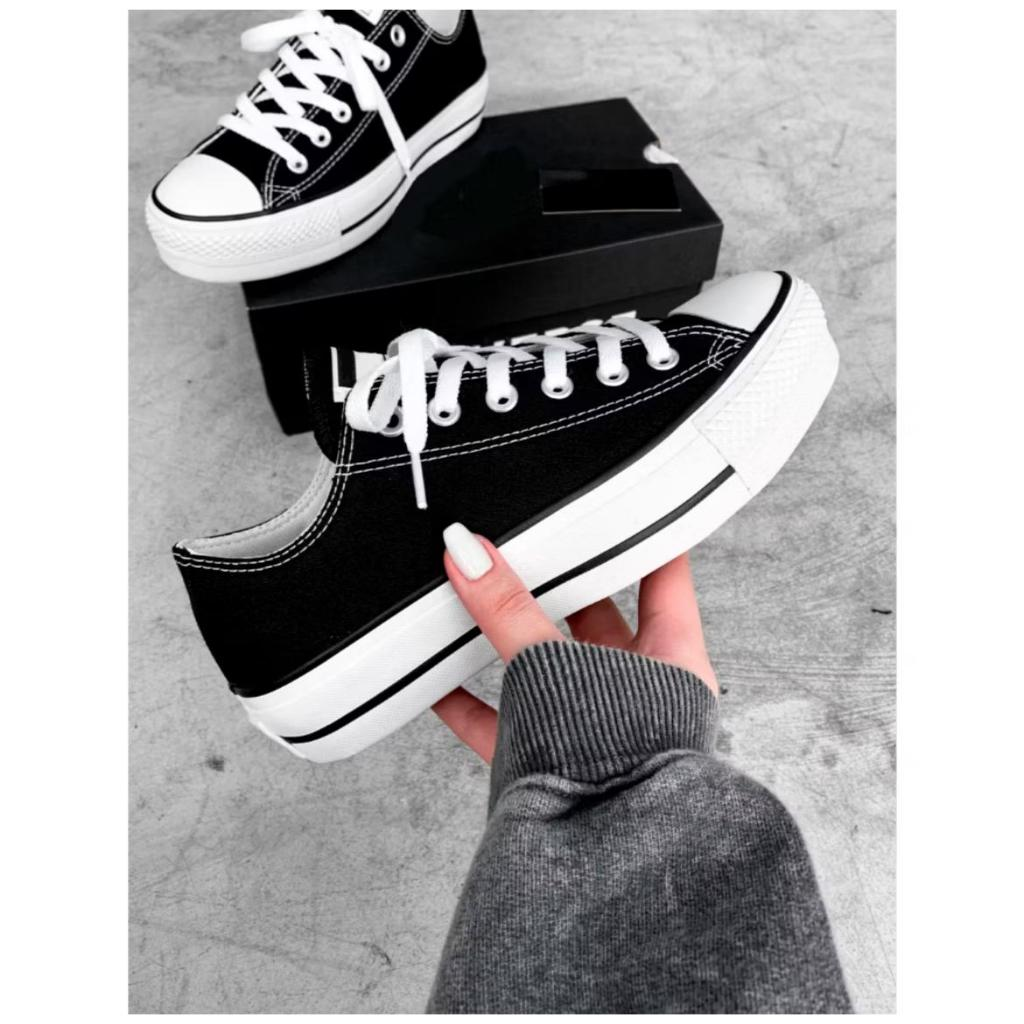 Tênis Plataforma Casual Feminino Moda Retro Lançamento Dia a Dia