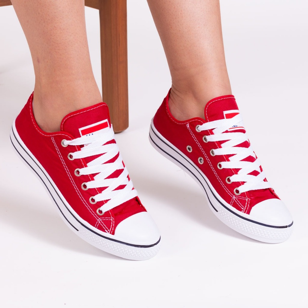 Tenis feminino casual sapatenis tênis cano baixo para dia a dia confortavel