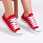 Tenis feminino casual sapatenis tênis cano baixo para dia a dia confortavel