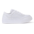 Tenis Branco Casual Sapato Feminino Confortavel Estiloso Tendencia Moda Feminina Conforto Macio