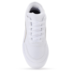 Tenis Branco Casual Sapato Feminino Confortavel Estiloso Tendencia Moda Feminina Conforto Macio